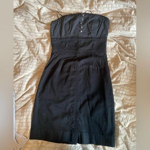 Guess strapless dress - comes with red belt - can pair with belt of your own